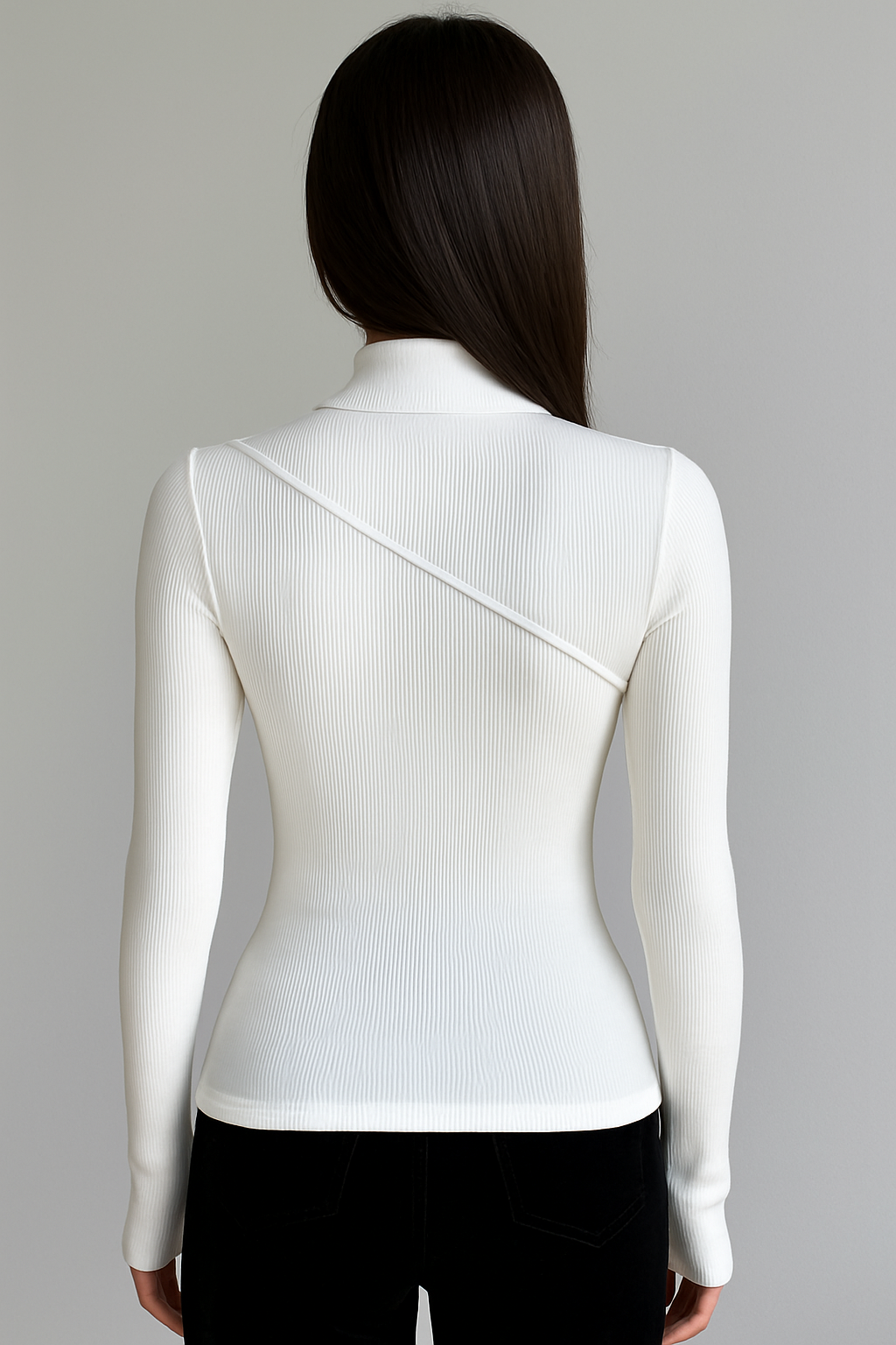 NIKA™ Mock Neck Knit long sleeve