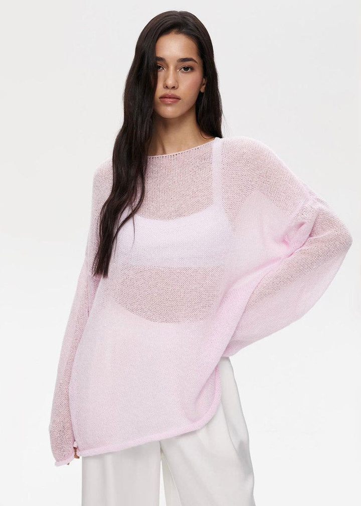 ERICA™ Pastel Knit sheer soft