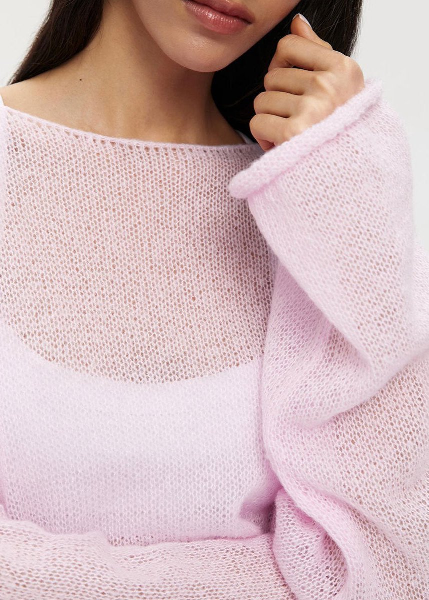 ERICA™ Pastel Knit sheer soft