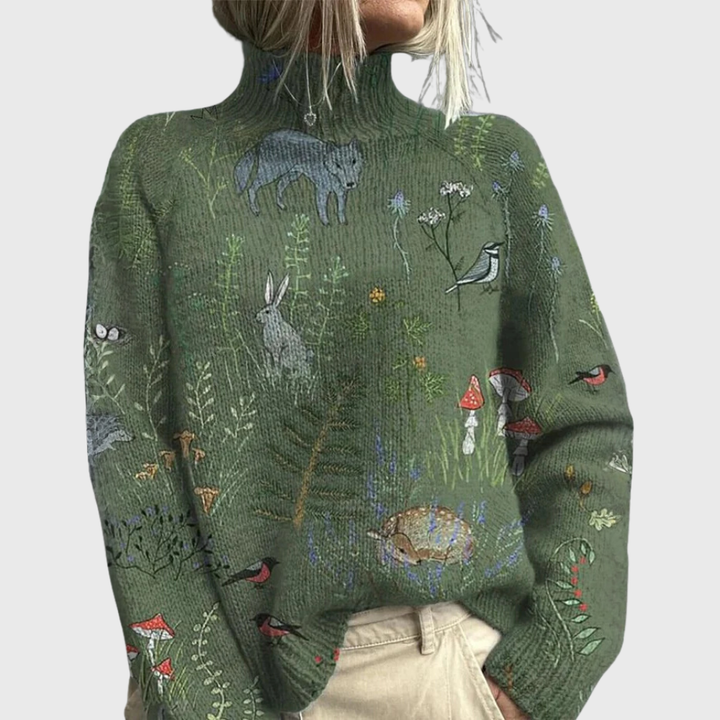 Cozy Turtleneck Sweater Oversized