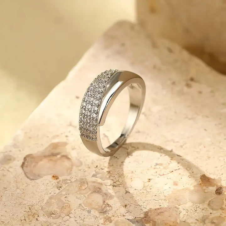 Elegant Gold Ring | Symbol of Strength, Hope & Solidarity