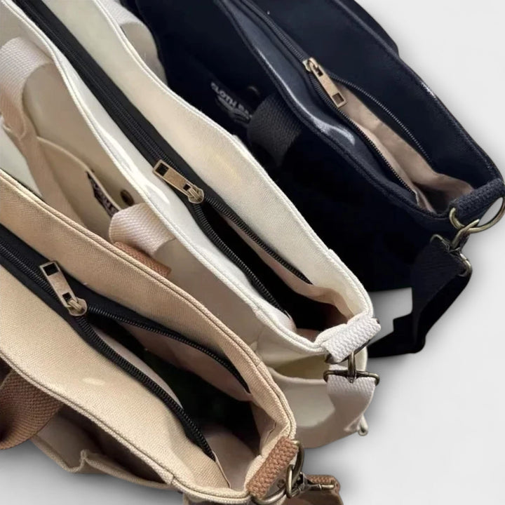 Olivia | Minimalistic Canvas Tote Bag