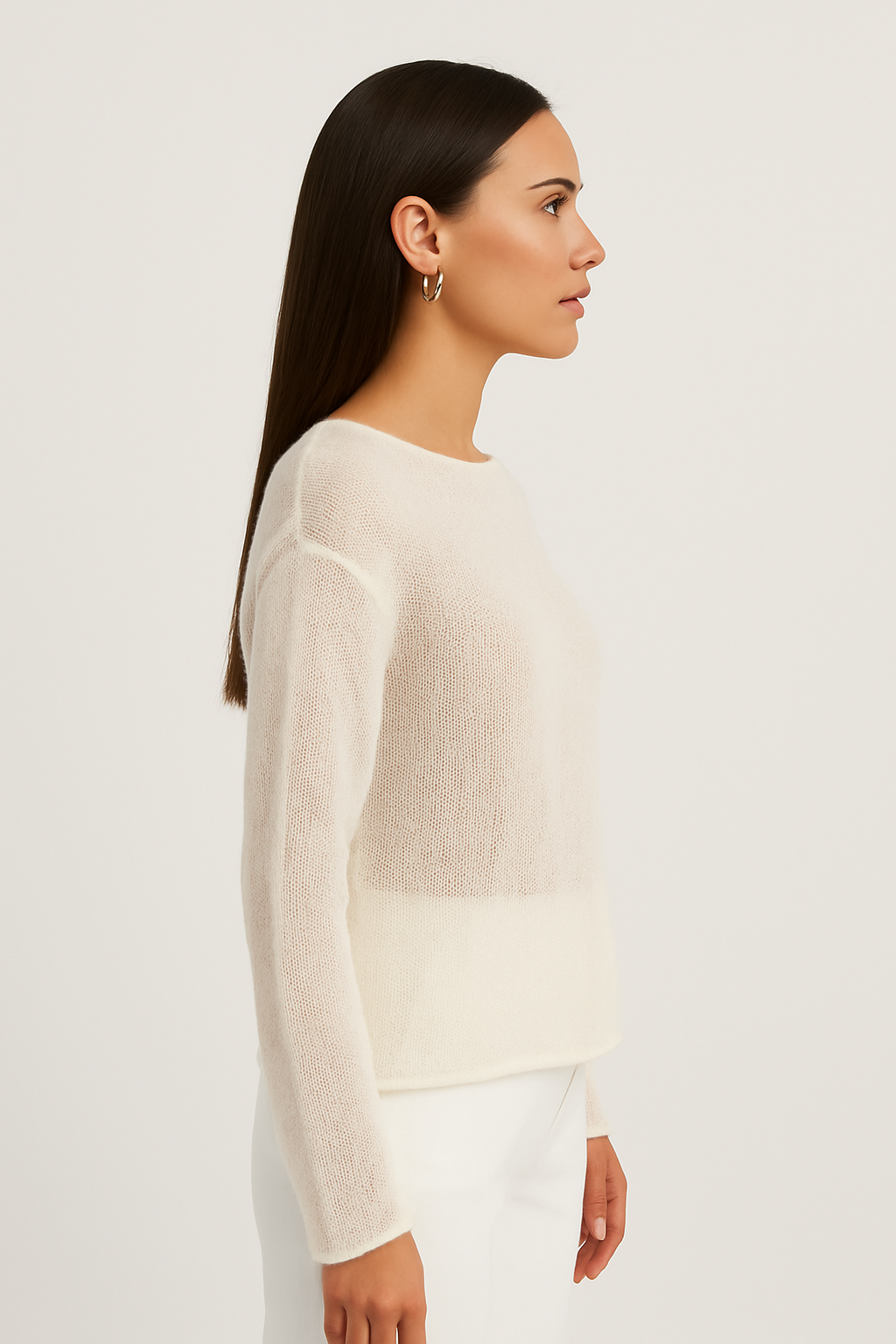 NADINE™ Sheer Textured Knit light drape