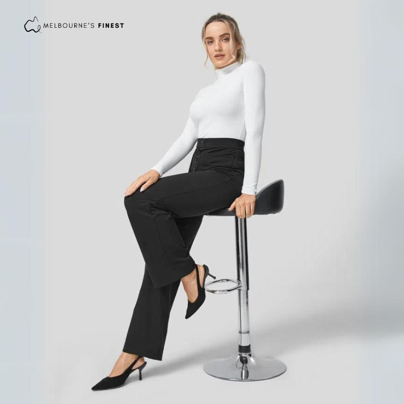 Alisha™ High-Waist Stretch Trousers