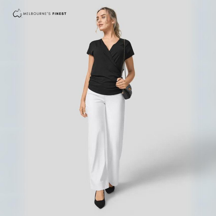 Alisha™ High-Waist Stretch Trousers