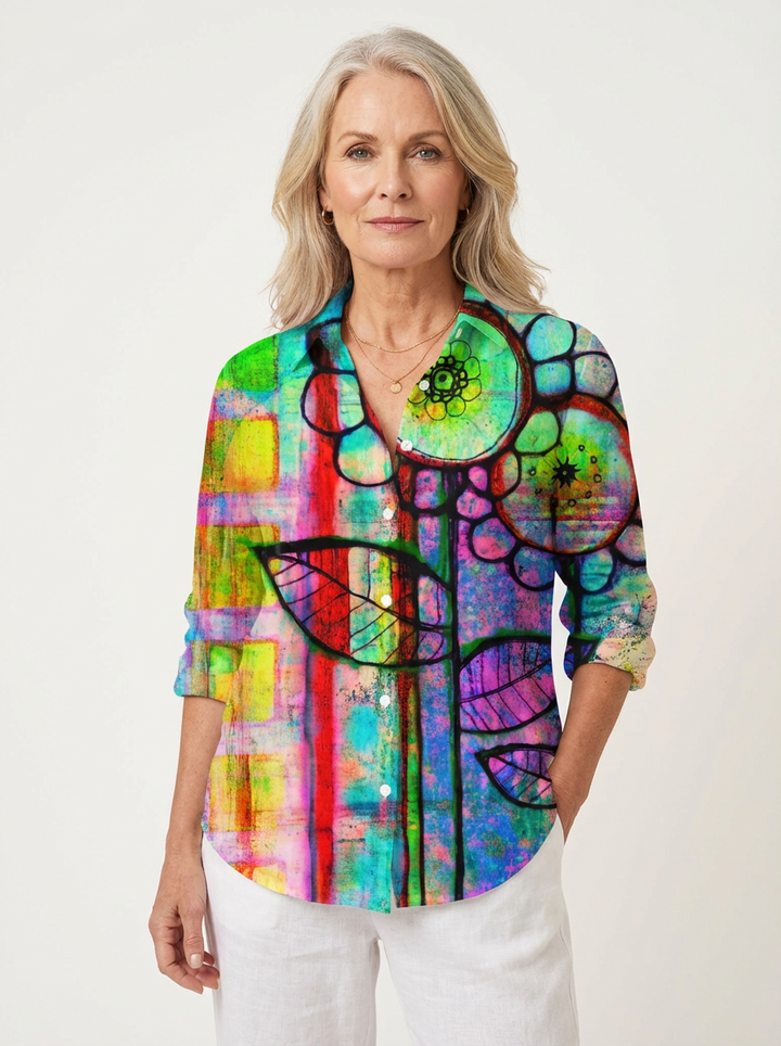Fenna | Floral Artistry Blouse