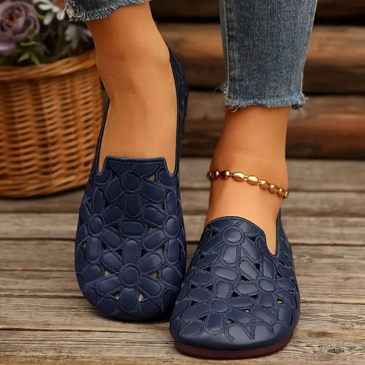 Adelina | Elegant Floral Women’s Loafers
