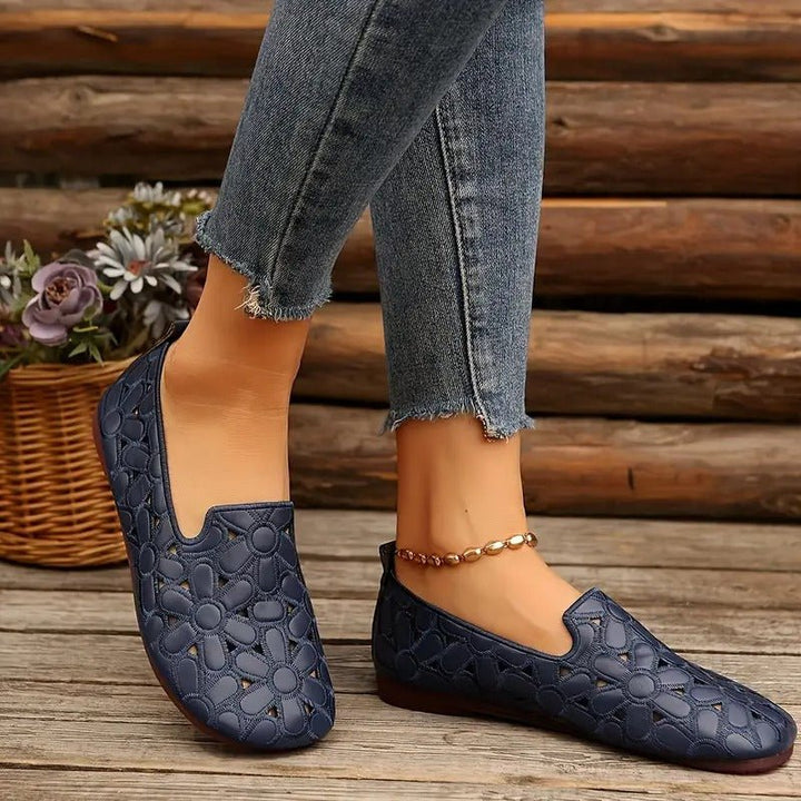 Adelina | Elegant Floral Women’s Loafers