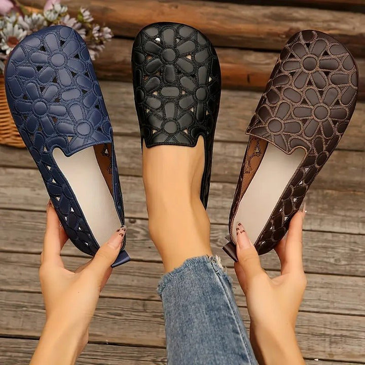 Adelina | Elegant Floral Women’s Loafers
