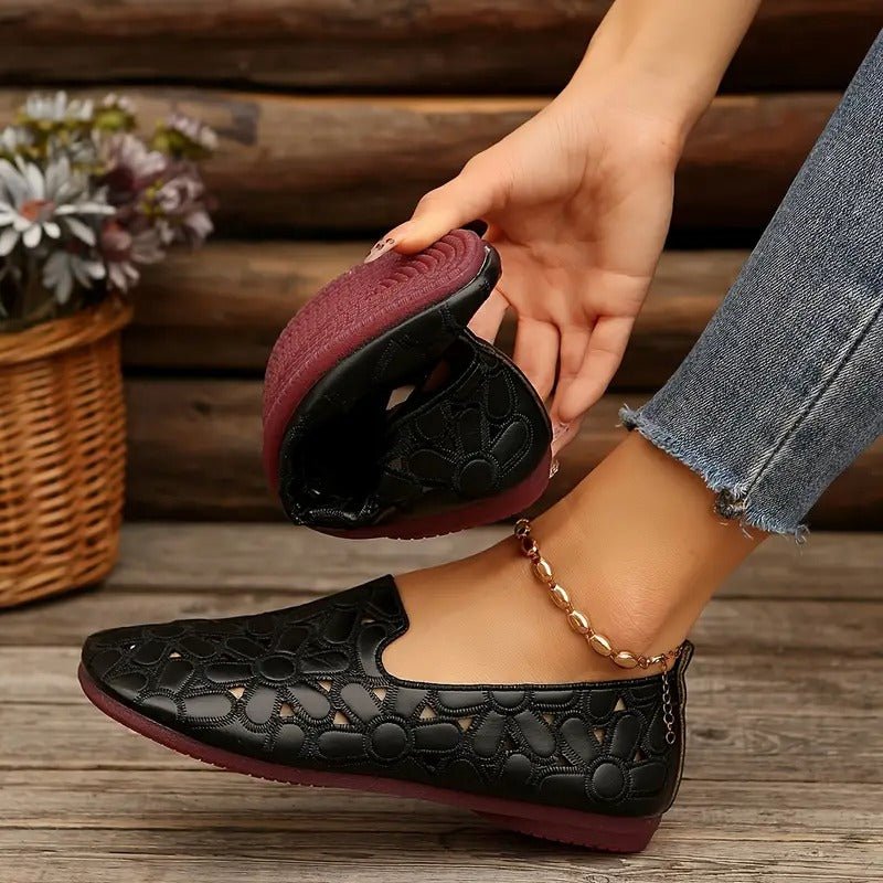 Adelina | Elegant Floral Women’s Loafers