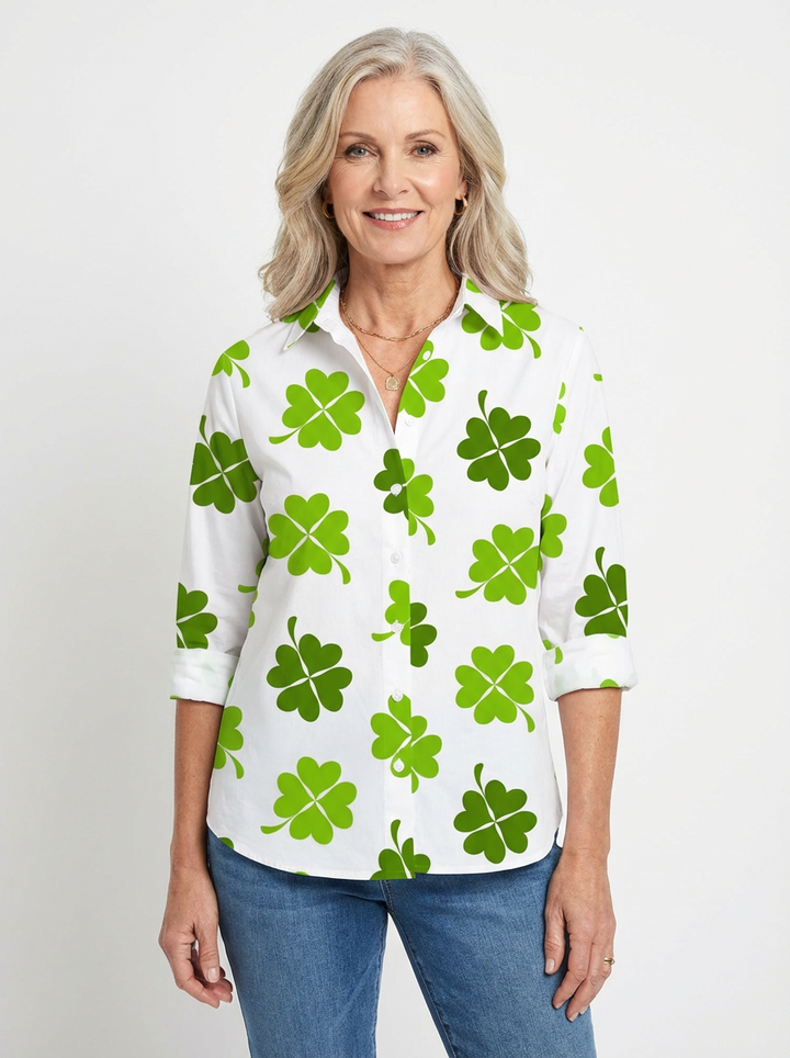 Clover Charm Blouse by Maeva