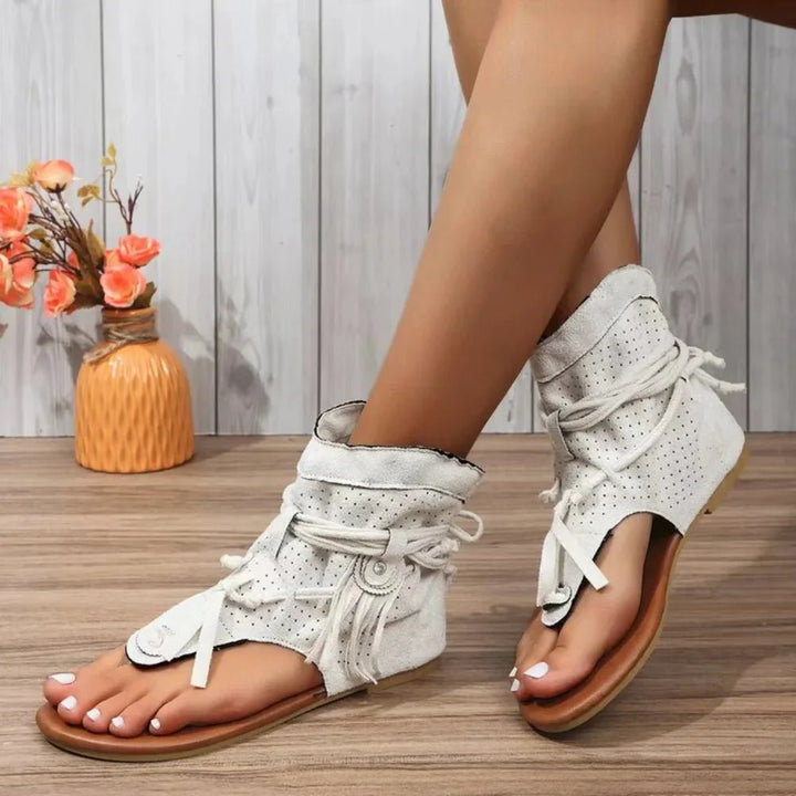 Zafira | Boho Gladiator Flat Sandals