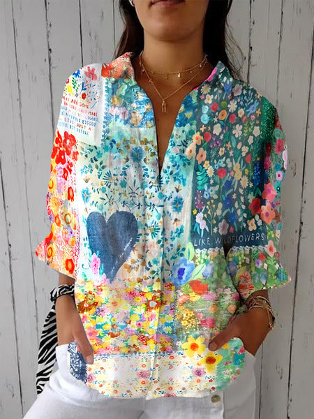 Thalia | Blissful Blooms Blouse