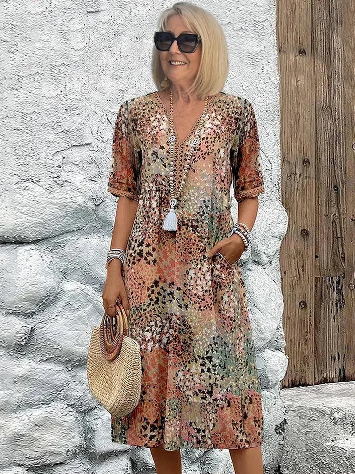 Jessica™  Effortless Midi Dress