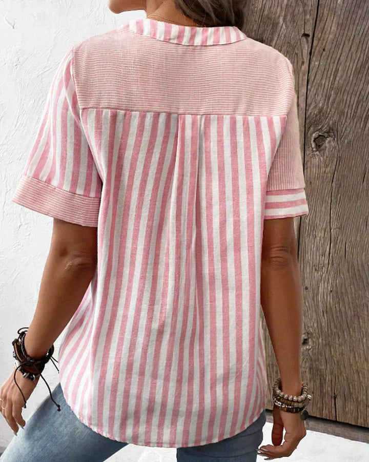 Ariana | Casual Striped Top