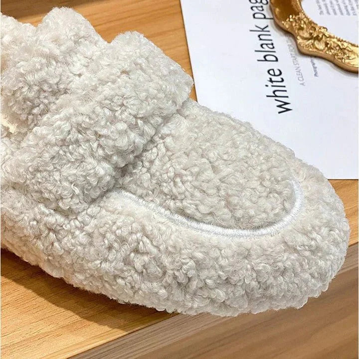 Velena | Cozy Textured Slip-On Shoes