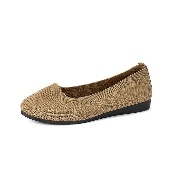 Amara | Comfortable Knit Flats