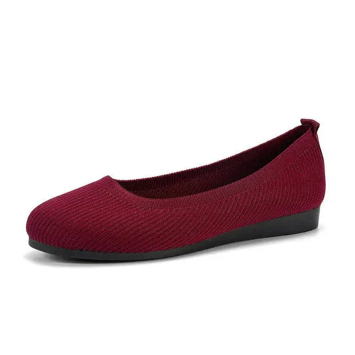 Amara | Comfortable Knit Flats