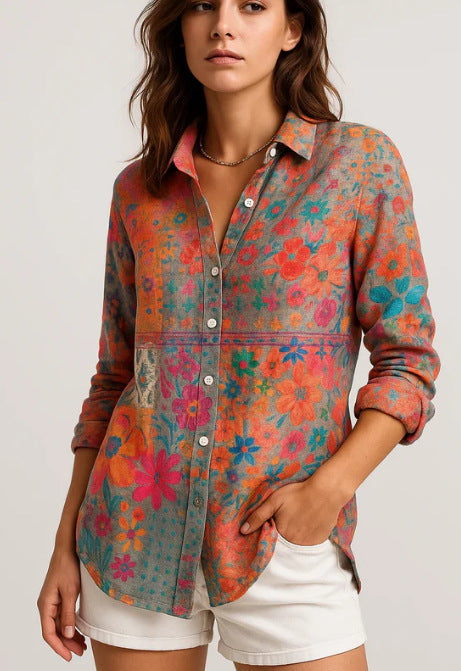 Kaia | Fall Blossom Top