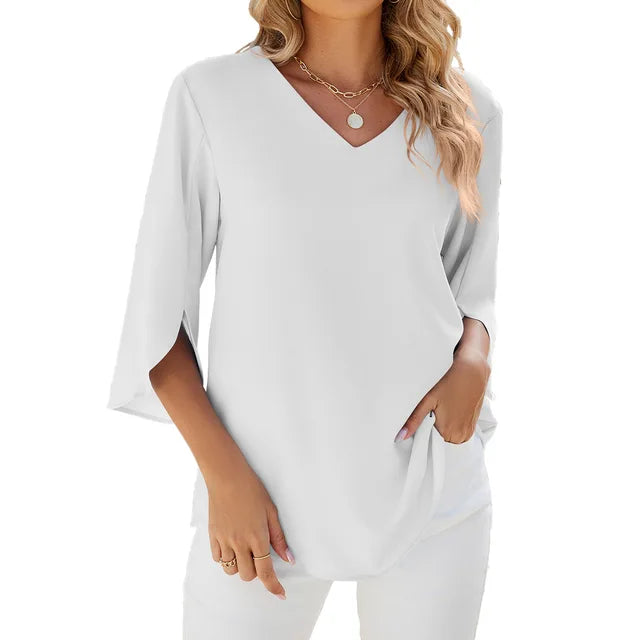 Helen | Stylish V-Neck Top