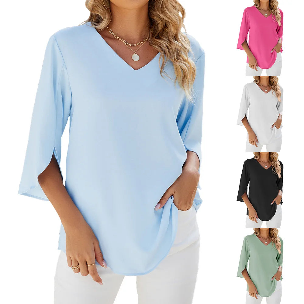 Helen | Stylish V-Neck Top