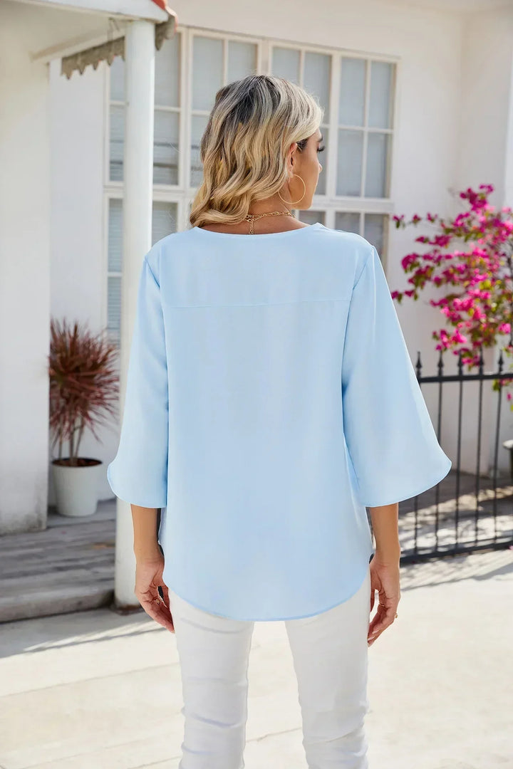 Helen | Stylish V-Neck Top