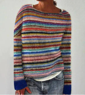 ELENA™ Sweater cosy patterned comfort