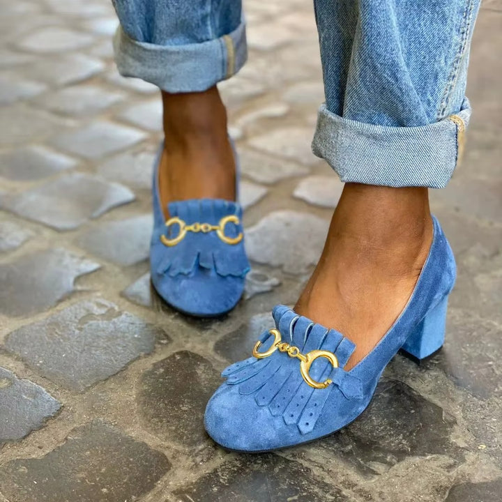 Jenesis™ Fluorescent Metal-Detail Loafers
