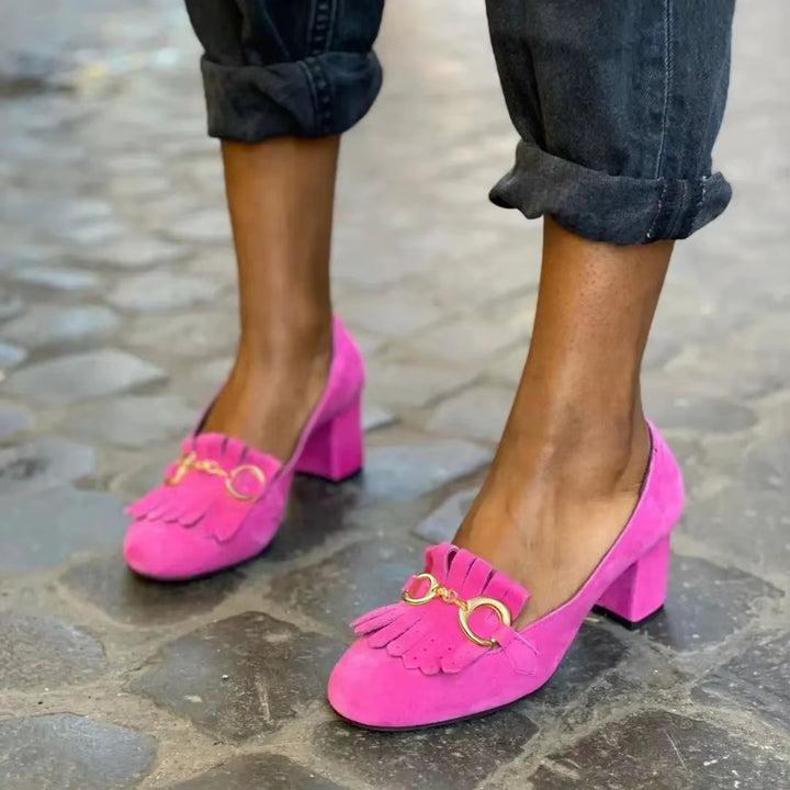 Jenesis™ Fluorescent Metal-Detail Loafers