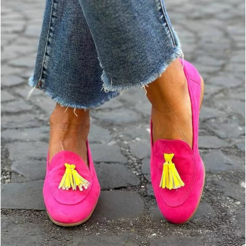 Jenesis™ Fluorescent Metal-Detail Loafers
