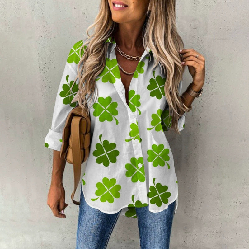 Clover Charm Blouse by Maeva