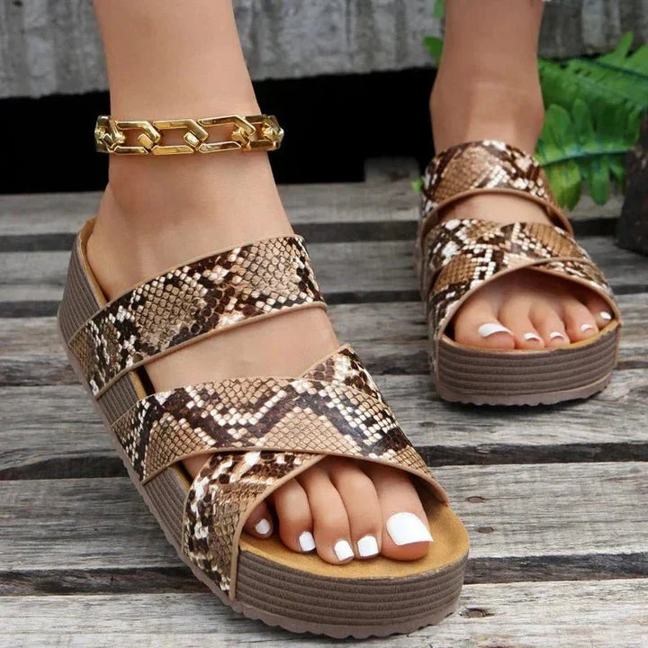 Naela | Braided Platform Women’s Sandals