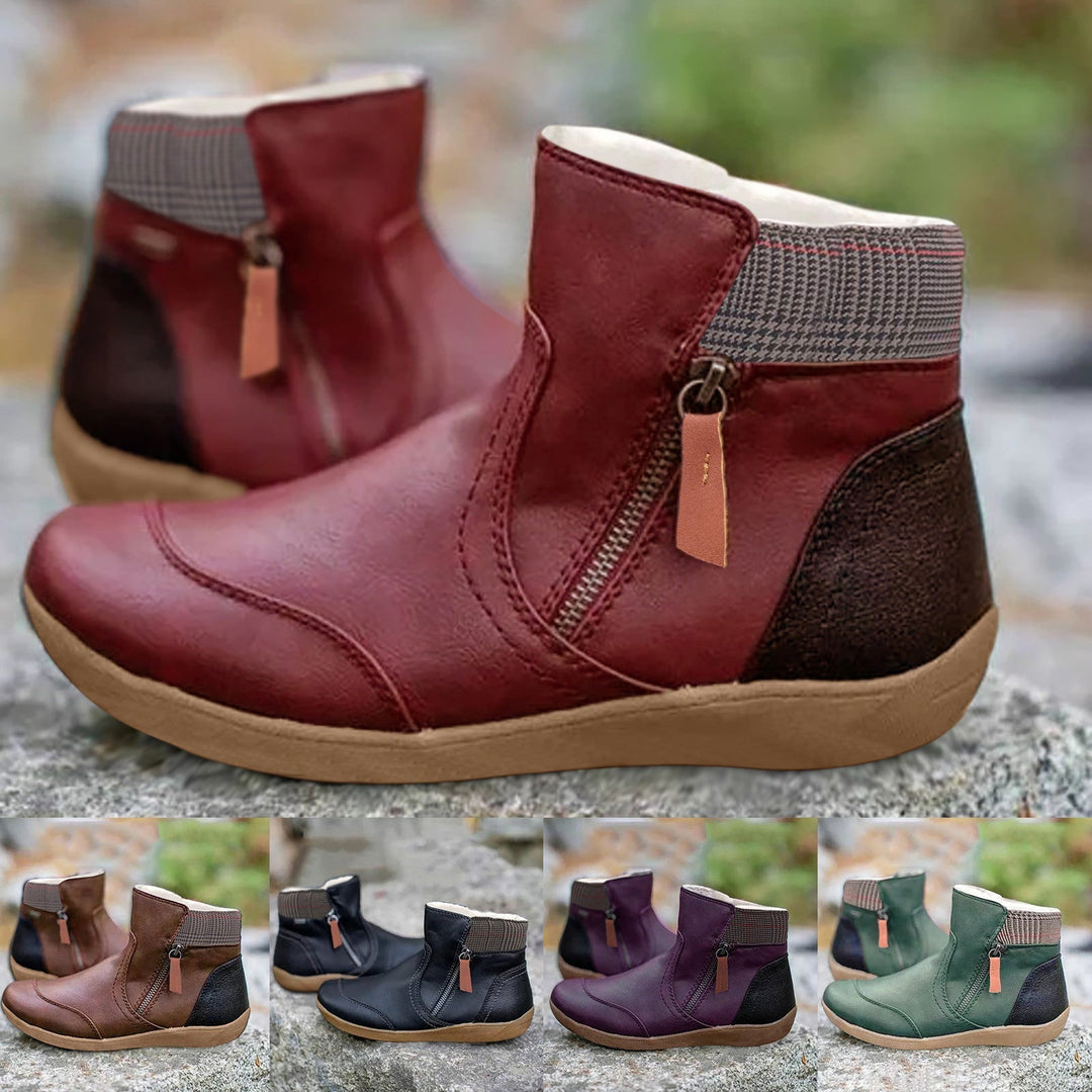 Liora | Casual Side-Zip Ankle Boots