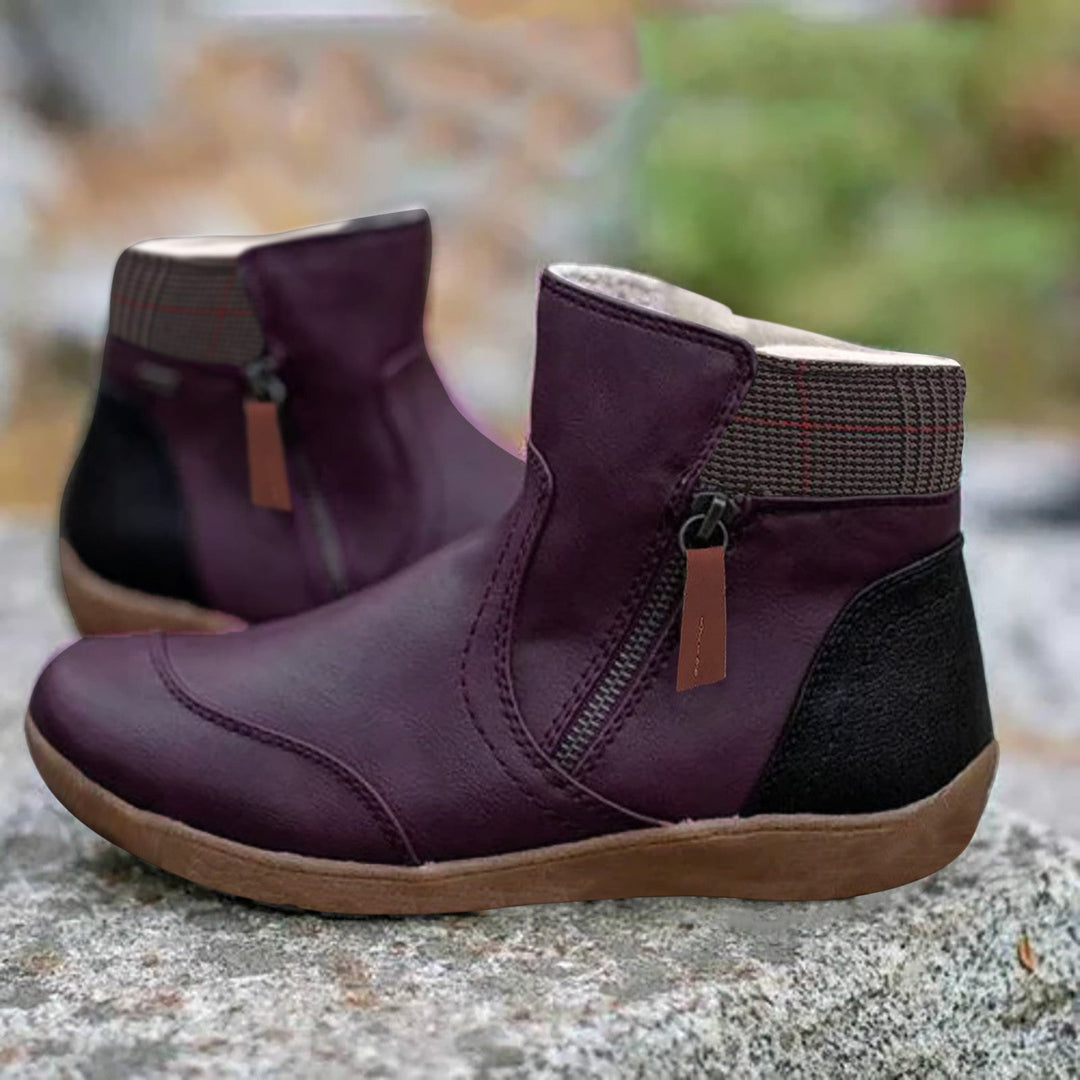 Liora | Casual Side-Zip Ankle Boots