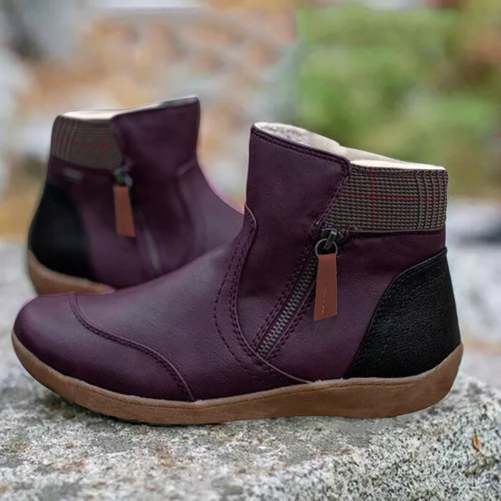 Liora | Casual Side-Zip Ankle Boots