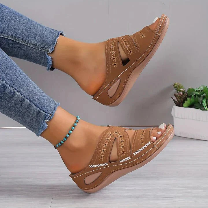 Rowena | Comfort Slide Sandals
