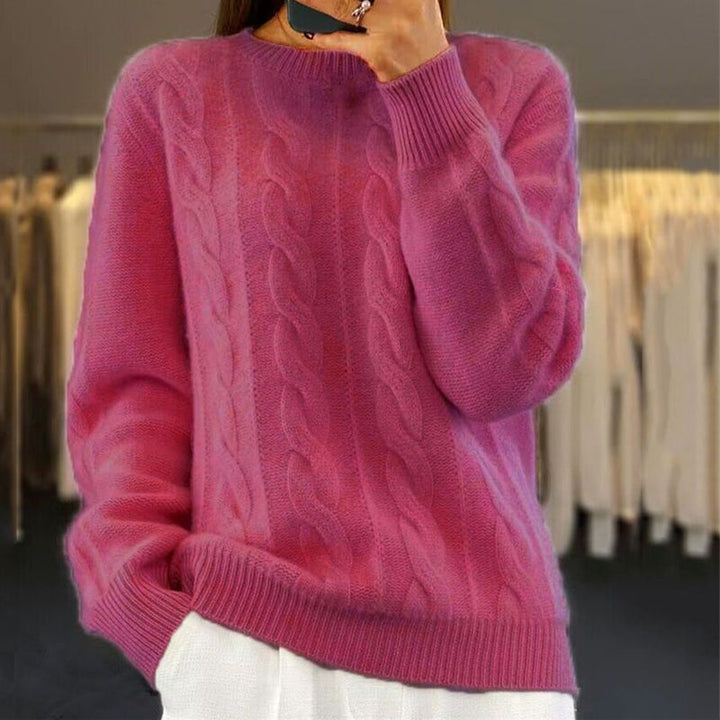 Women’s Classic Knit Sweater Soft Pullover
