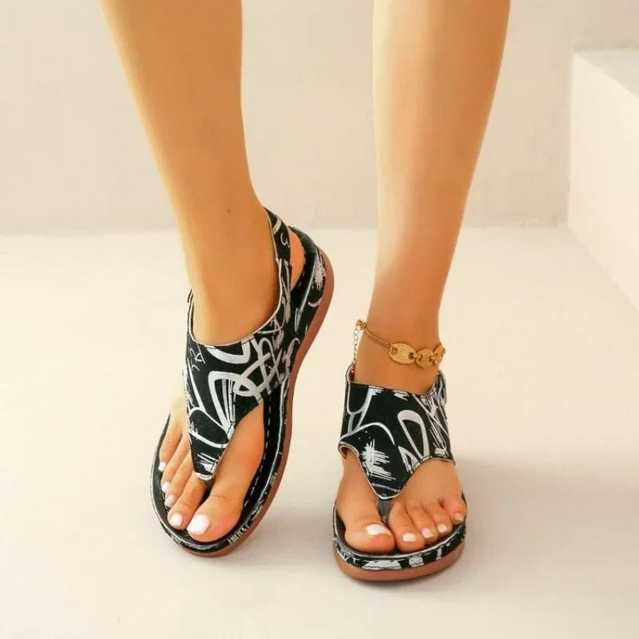 Kaela | Stylish Printed Comfortable Sandals