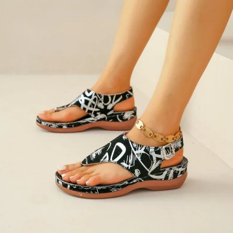 Kaela | Stylish Printed Comfortable Sandals