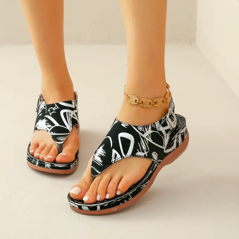 Kaela | Stylish Printed Comfortable Sandals