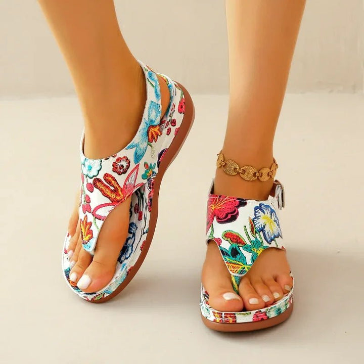 Kaela | Stylish Printed Comfortable Sandals