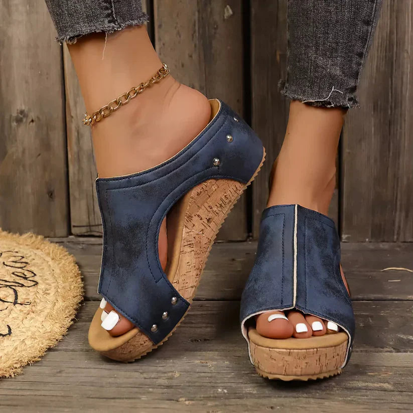 Avery | Chic Platform Wedge Sandals